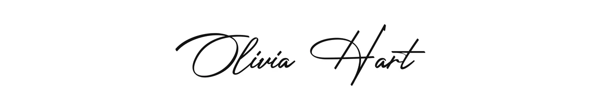 Olivia Hart set in Photograph Signature